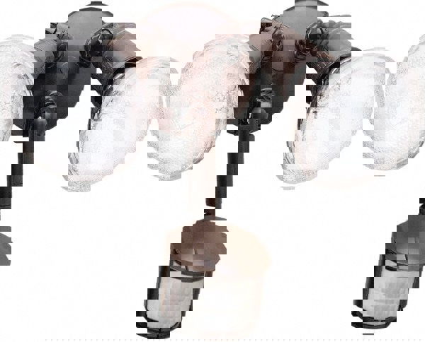 2 Head, 70 Ft. Detection, 180° Angle, PAR Lamp Motion Sensing Light Fixture